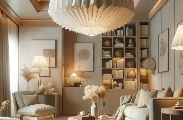 Lampy papierowe – subtelne oświetlenie z charakterem