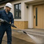 Czym skutecznie wyczyścić podjazd, elewację i taras bez szorowania?